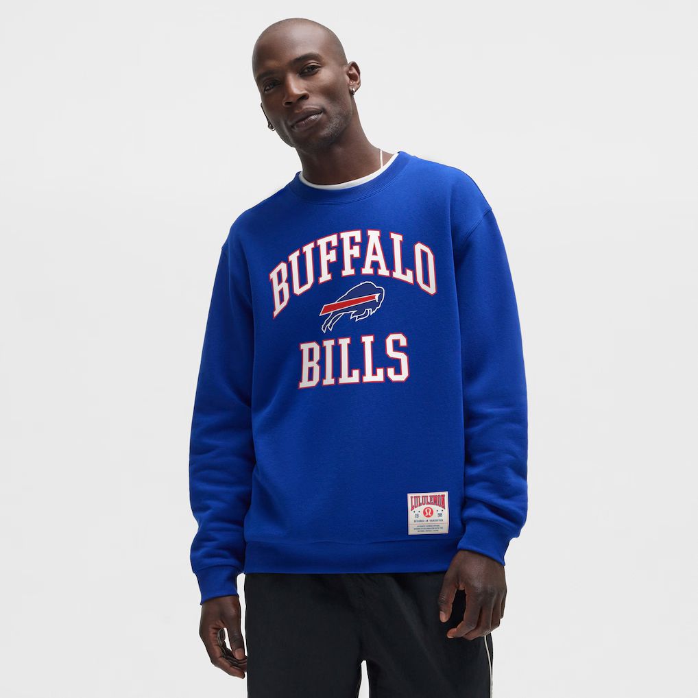 Men 2026 NFL Buffalo Bills blue round-neck sweatshirt style 01->chicago bears->NFL Jersey